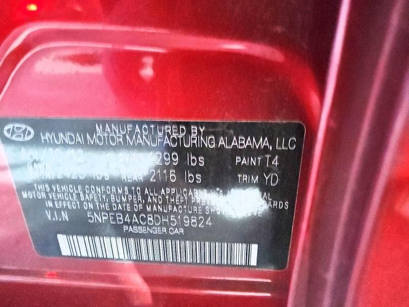 2013 Hyundai Sonata gls