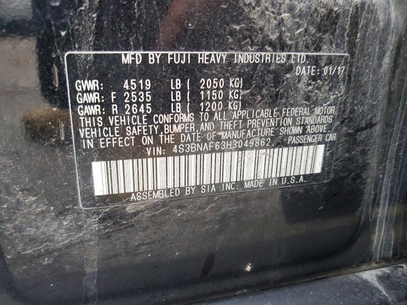 2017 Subaru Legacy 2.5i Premium