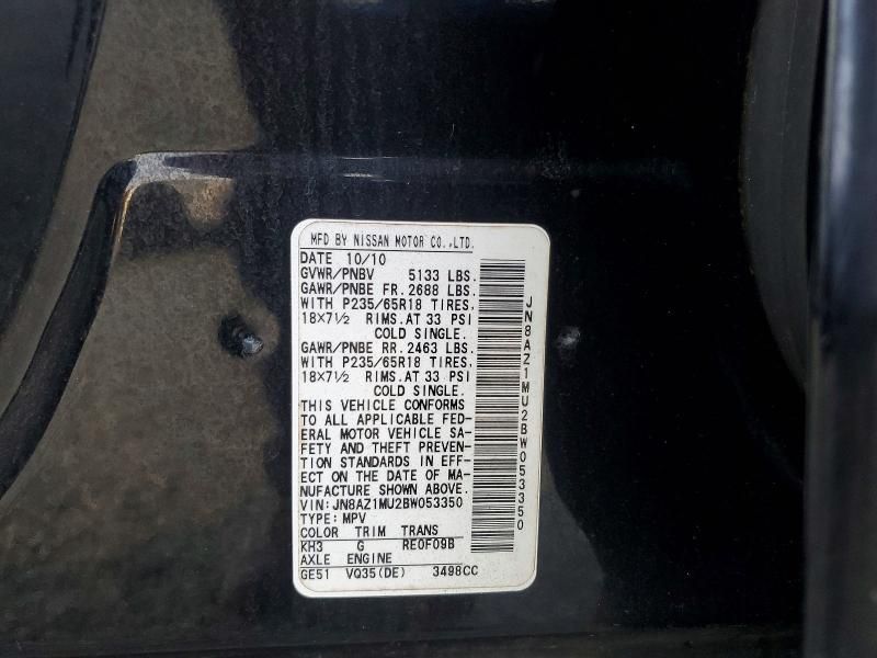 2011 Nissan Murano s