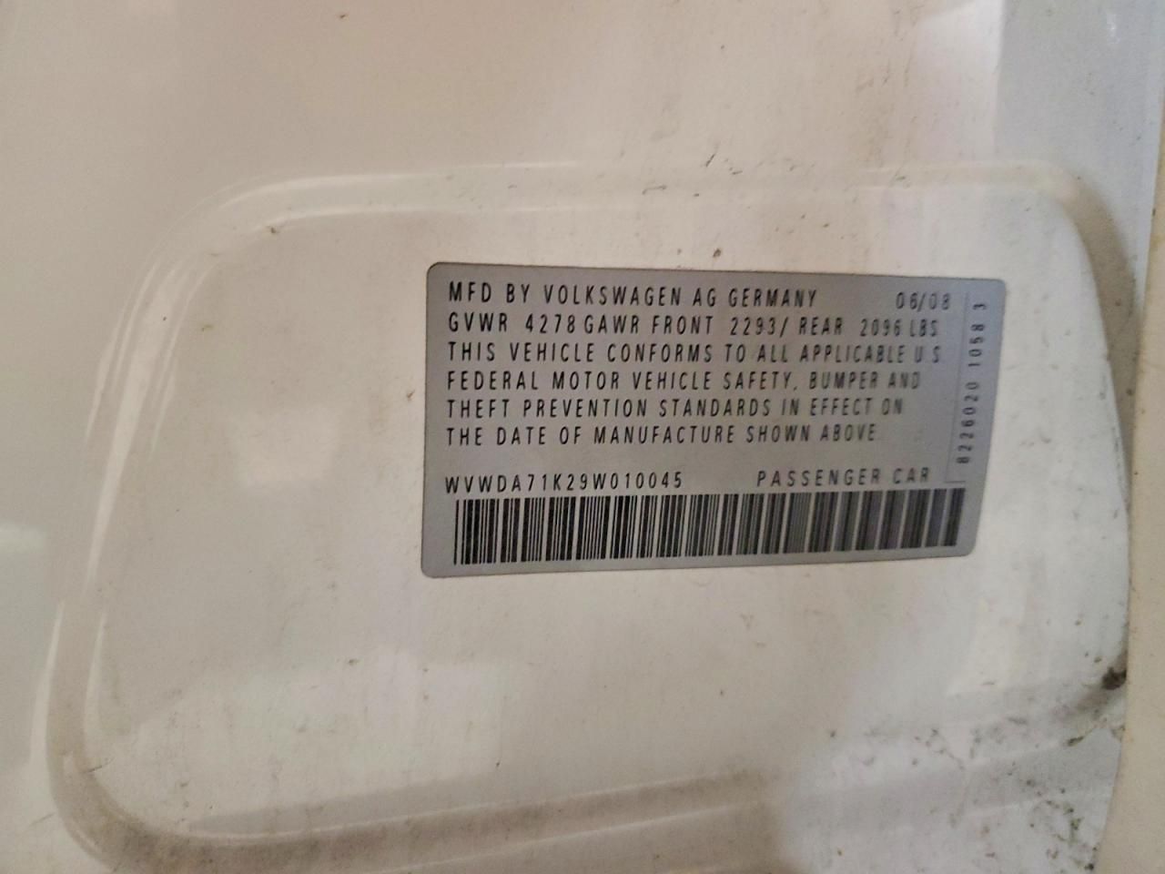 2009 Volkswagen Rabbit