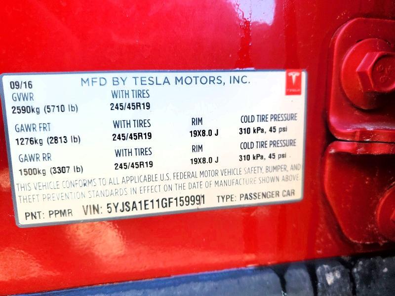 2016 Tesla Model s