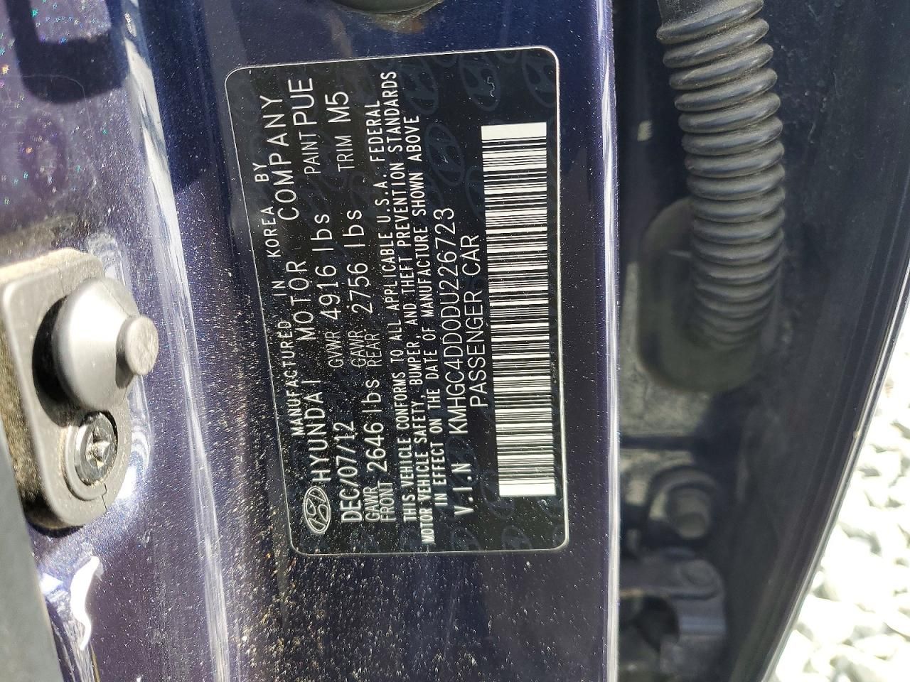 2013 Hyundai Genesis 3.8l