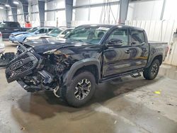 Salvage cars for sale from Copart Ham Lake, MN: 2018 Toyota Tacoma Double cab