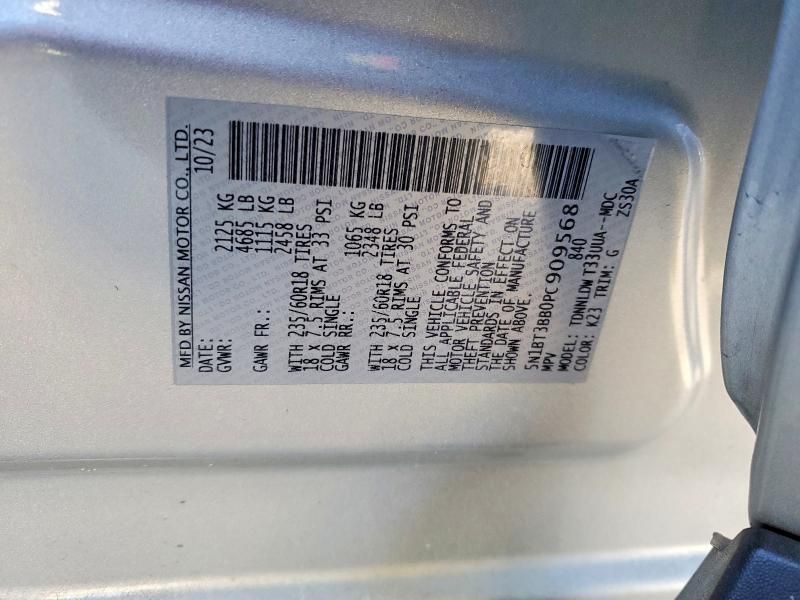 2023 Nissan Rogue sv