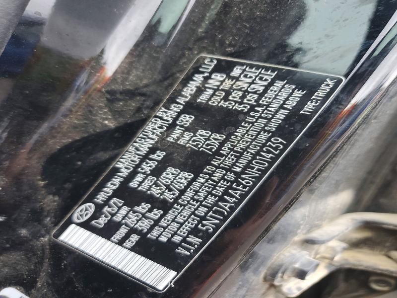 2022 Hyundai Santa Cruz se