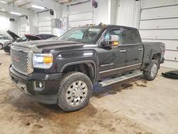 Salvage cars for sale from Copart Ham Lake, MN: 2016 GMC Sierra K2500 Denali