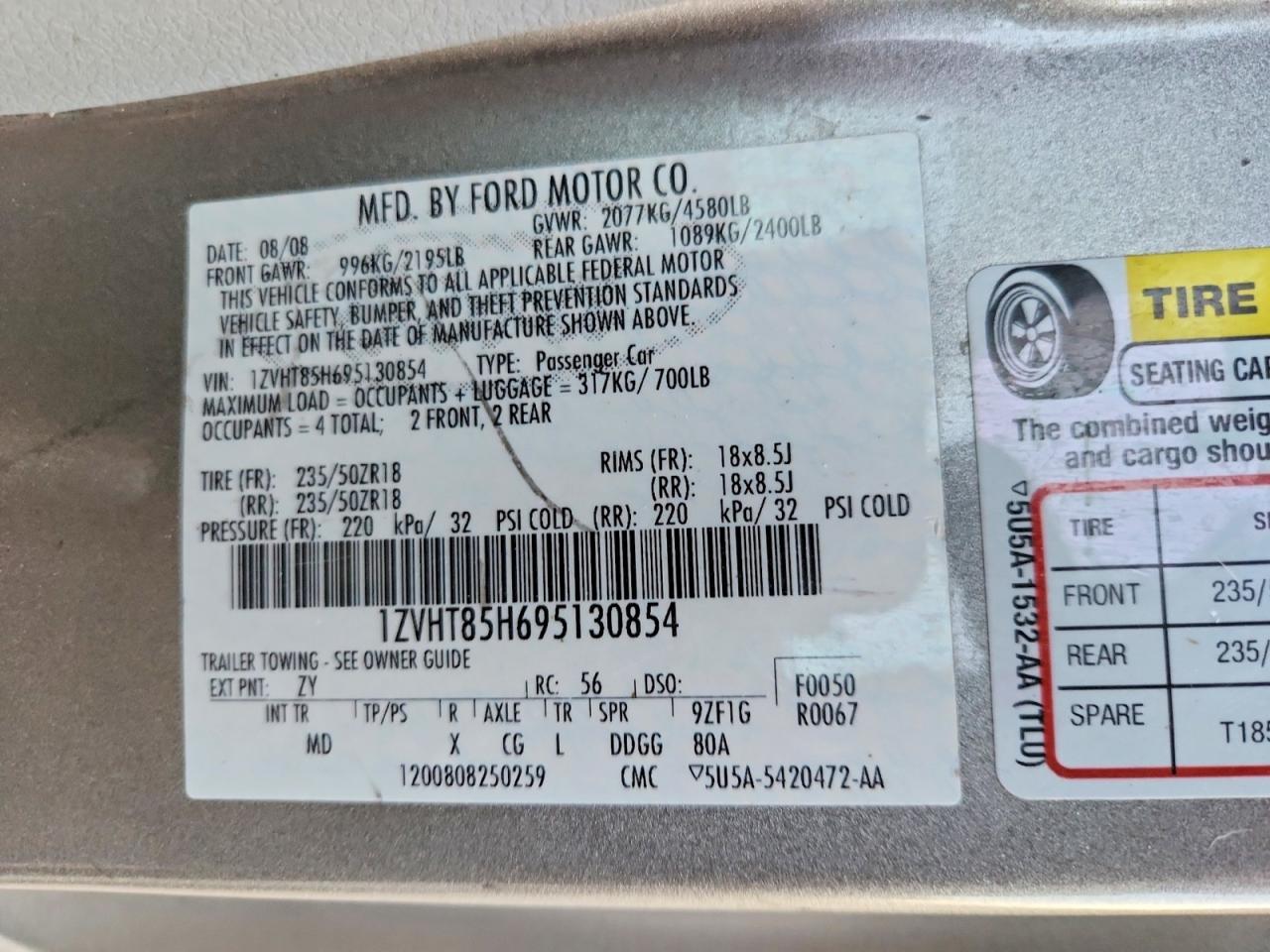 2009 Ford Mustang gt