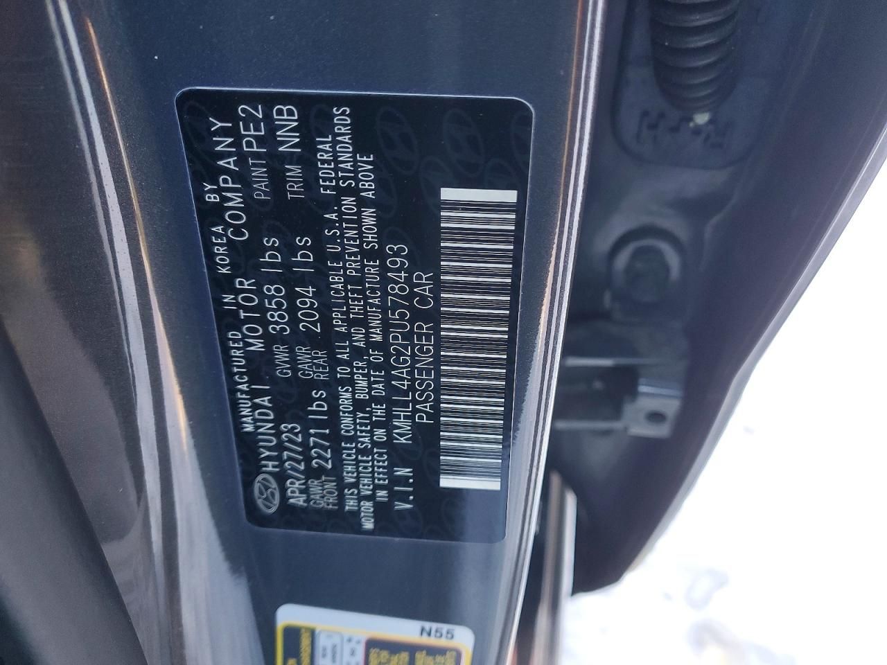 2023 Hyundai Elantra se