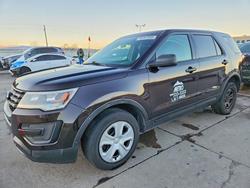 Salvage cars for sale from Copart Littleton, CO: 2017 Ford Explorer Police Interceptor