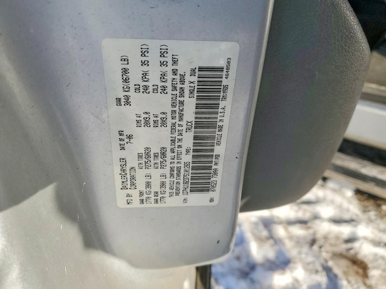 2007 Dodge RAM 1500 ST