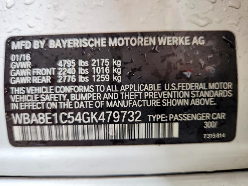 2016 BMW 330e