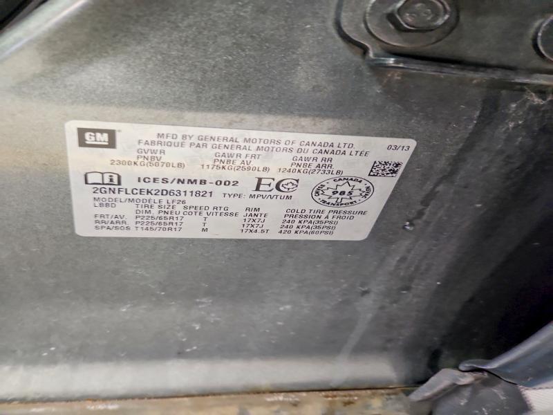 2013 Chevrolet Equinox ls