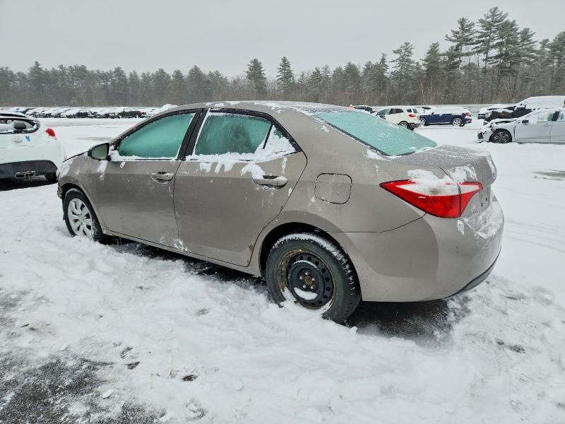 2014 Toyota Corolla l
