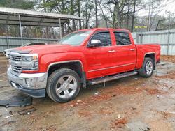 Chevrolet Silverado salvage cars for sale: 2018 Chevrolet Silverado K1500 LTZ
