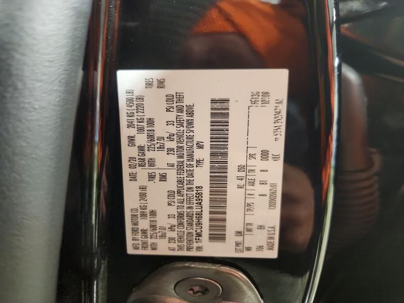 2020 Ford Escape sel