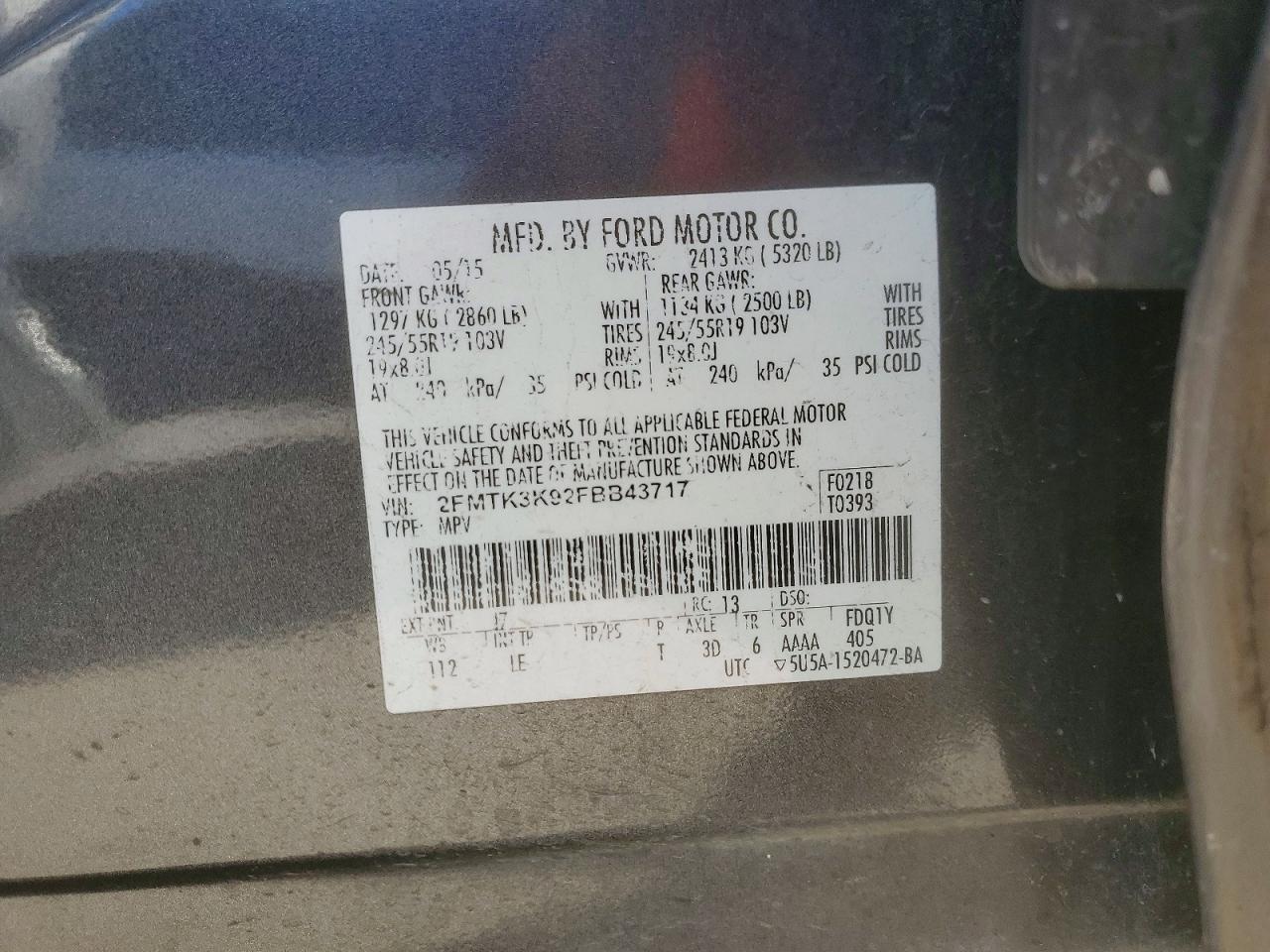 2015 Ford Edge Titanium