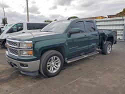 Salvage trucks for sale at Miami, FL auction: 2015 Chevrolet Silverado K1500 LT