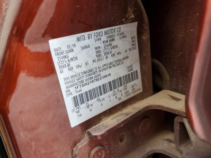 2008 Ford F250 Super Duty