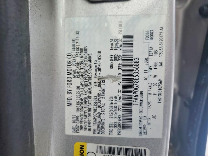 2014 Ford Fusion s