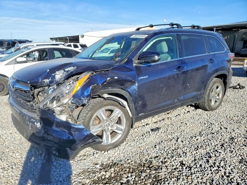 2016 Toyota Highlander Hybrid Limited