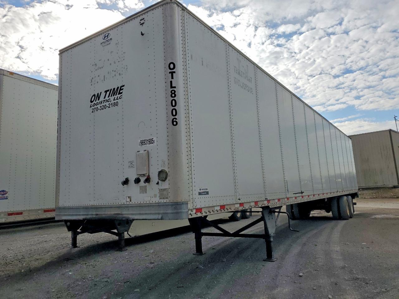 2017 Hyundai Translead DRY Van Trailer