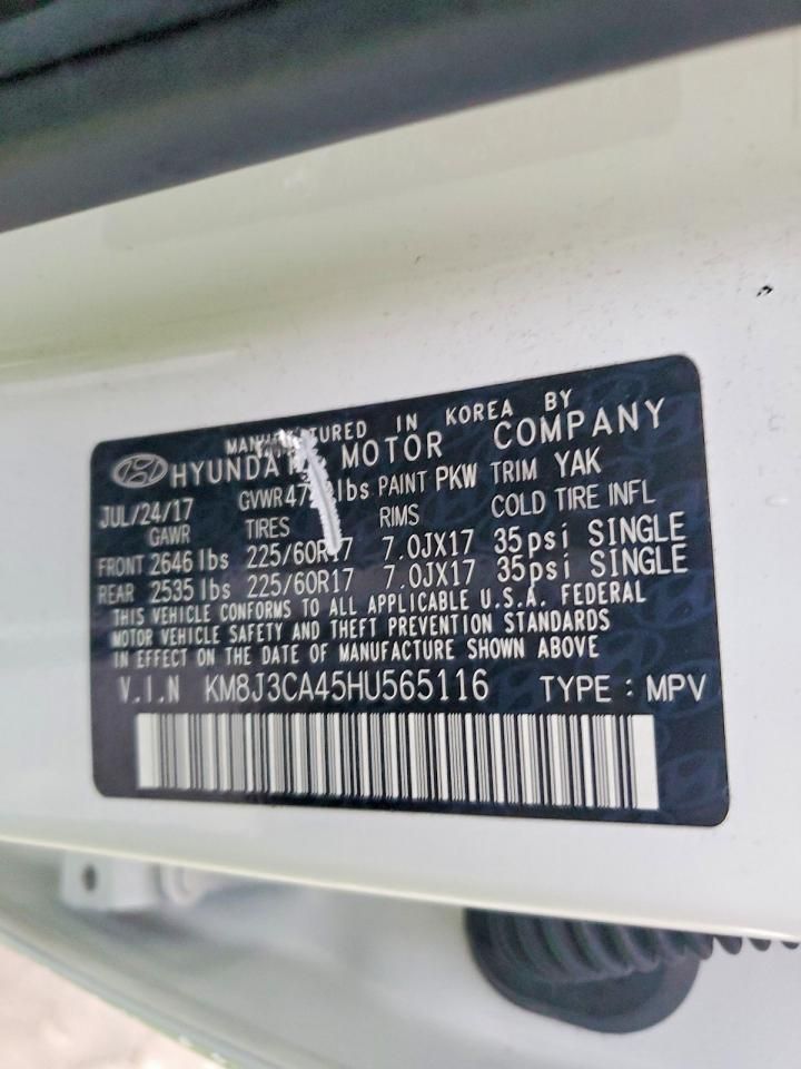 2017 Hyundai Tucson Limited