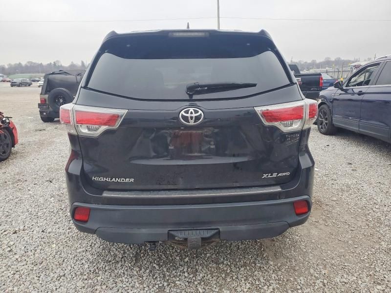 2015 Toyota Highlander xle