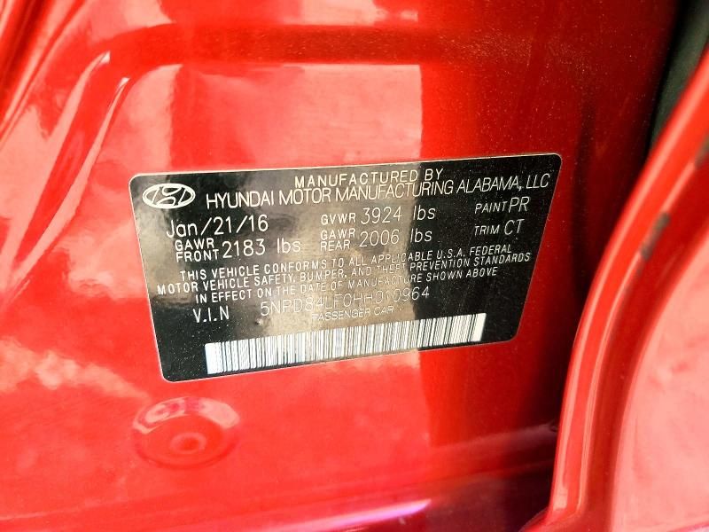 2017 Hyundai Elantra se