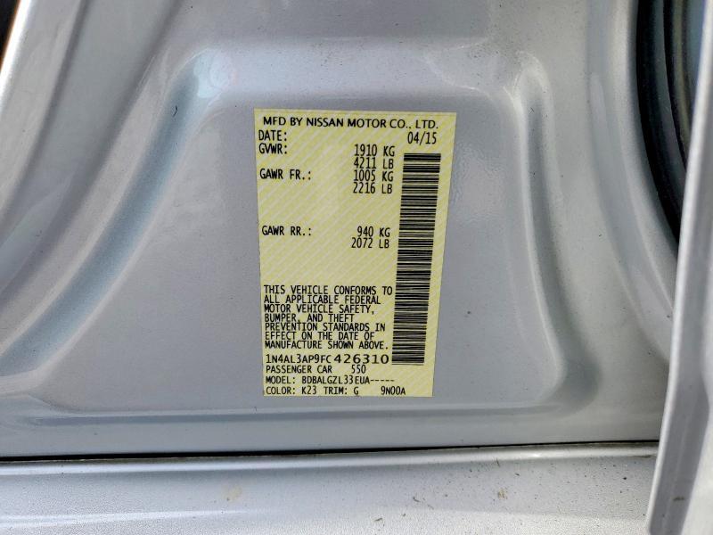 2015 Nissan Altima 2.5