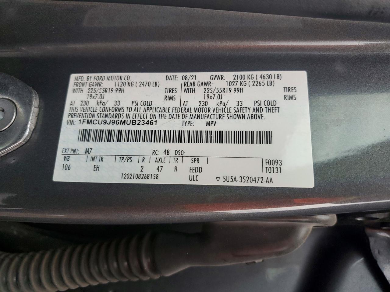 2021 Ford Escape Titanium