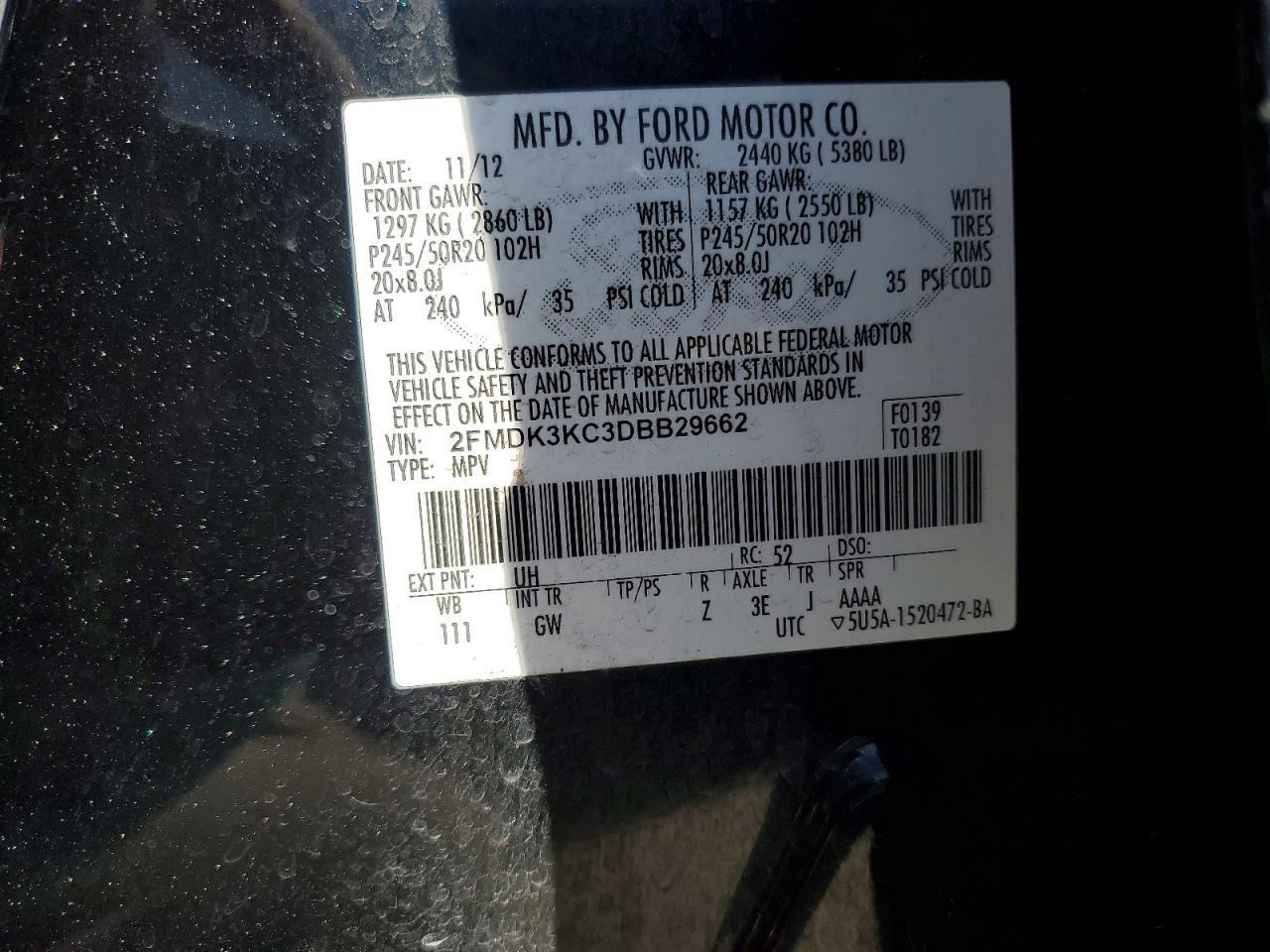 2013 Ford Edge Limited