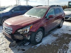 Subaru Vehiculos salvage en venta: 2017 Subaru Outback 2.5i Premium