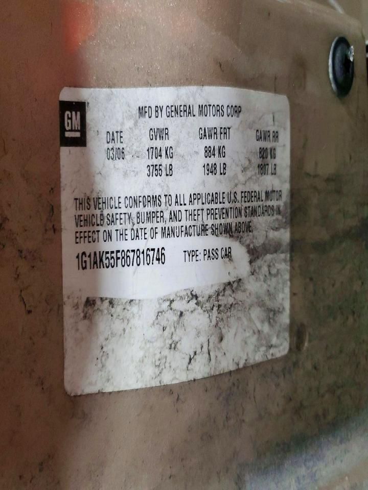 2006 Chevrolet Cobalt ls