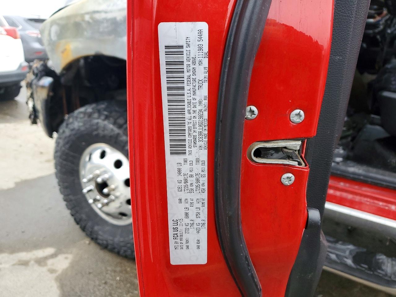 2016 Dodge 3500 Laramie