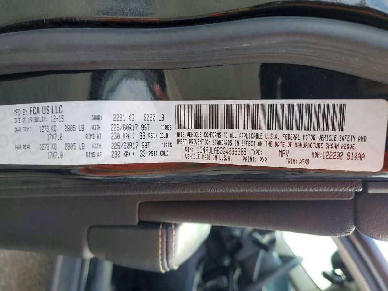 2016 Jeep Cherokee Sport