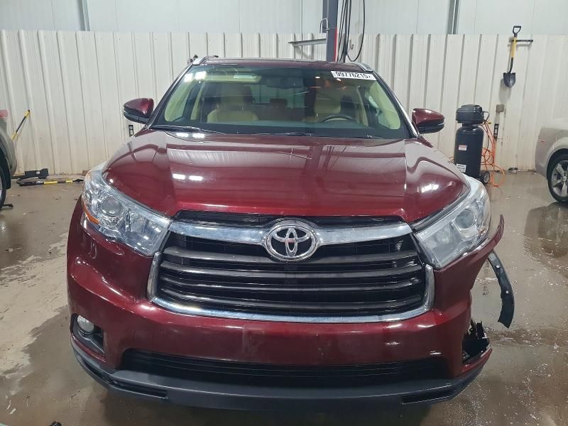 2015 Toyota Highlander xle