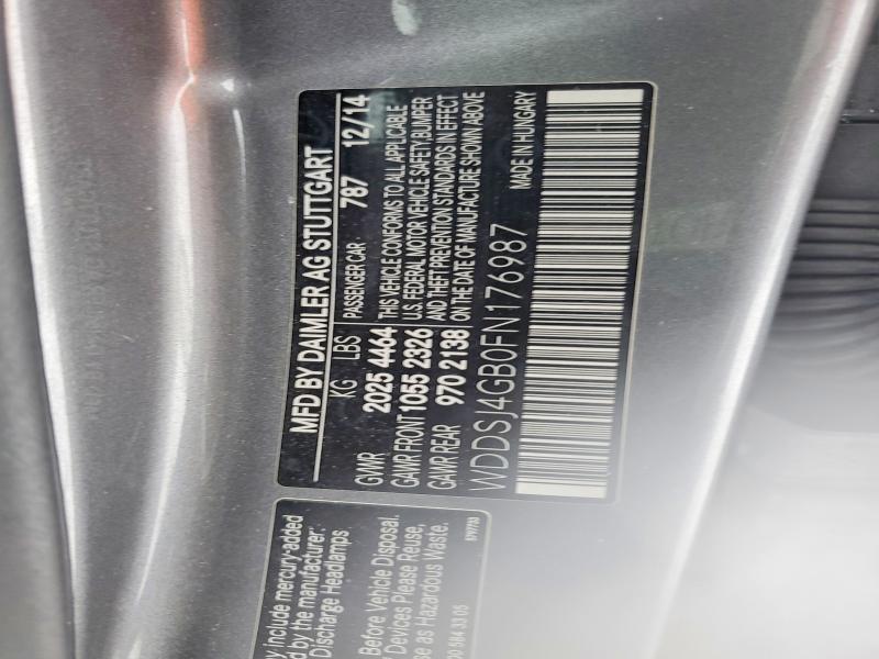 2015 Mercedes-Benz Cla 250 4matic