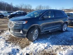 Ford Edge salvage cars for sale: 2024 Ford Edge Titanium