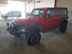 Jeep salvage cars for sale: 2018 Jeep Wrangler Unlimited Sport