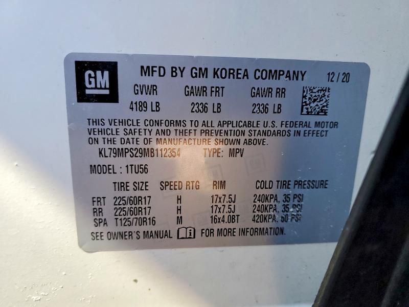 2021 Chevrolet Trailblazer lt