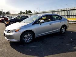 2012 Honda Civic Hybrid en venta en Martinez, CA