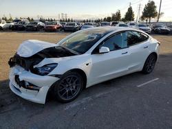 Tesla salvage cars for sale: 2022 Tesla Model 3