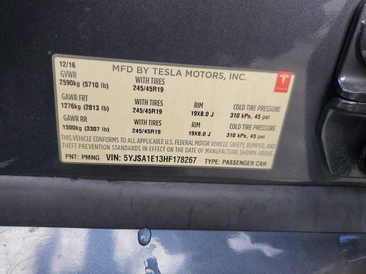 2017 Tesla Model s