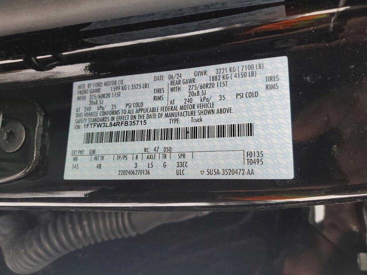 2024 Ford F150 xlt