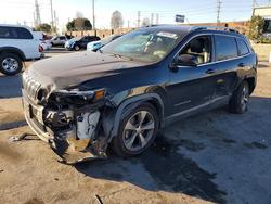 Jeep salvage cars for sale: 2019 Jeep Cherokee Limited