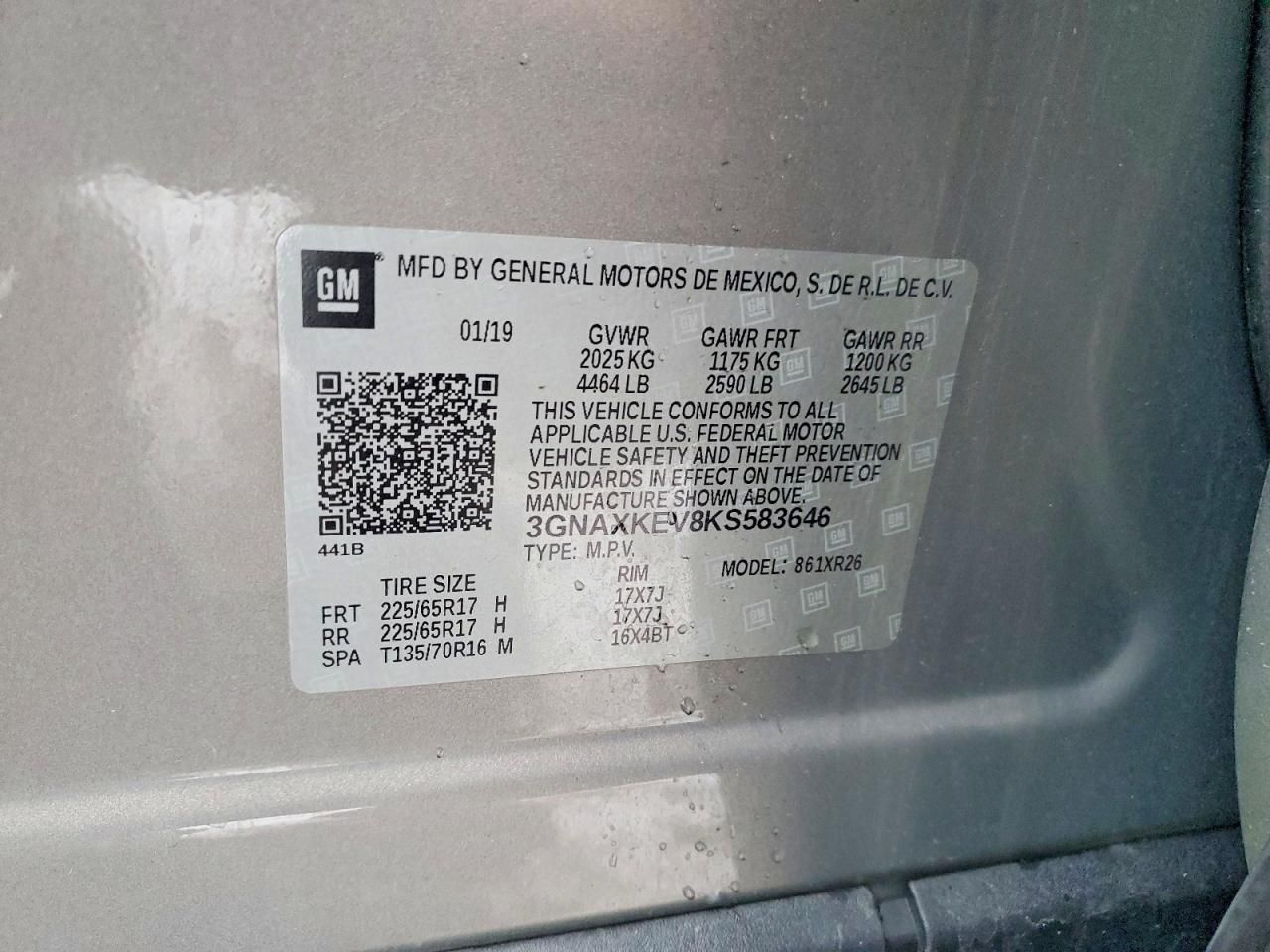 2019 Chevrolet Equinox lt