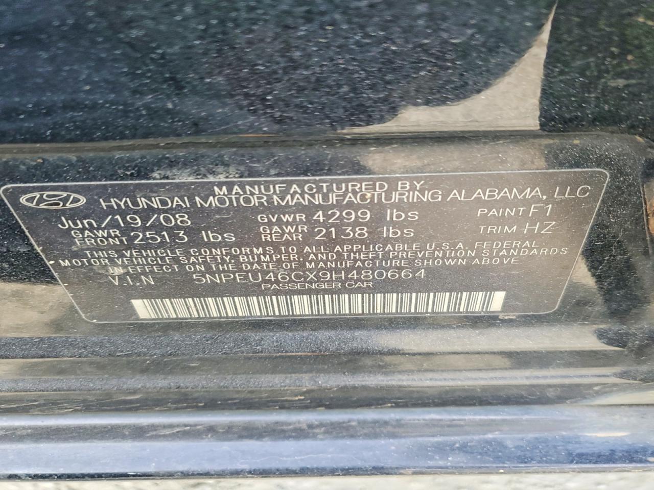 2009 Hyundai Sonata se