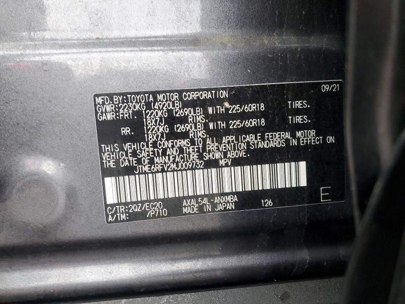 2021 Toyota Rav4 xse