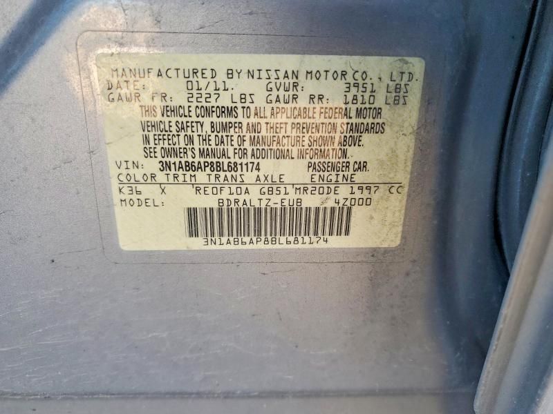 2011 Nissan Sentra 2.0