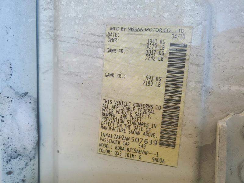 2010 Nissan Altima Base